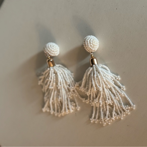 PANACEA Beaded Tassel Earrings - Picture 2 of 2